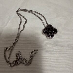 Elegant Silver Pendant Necklace